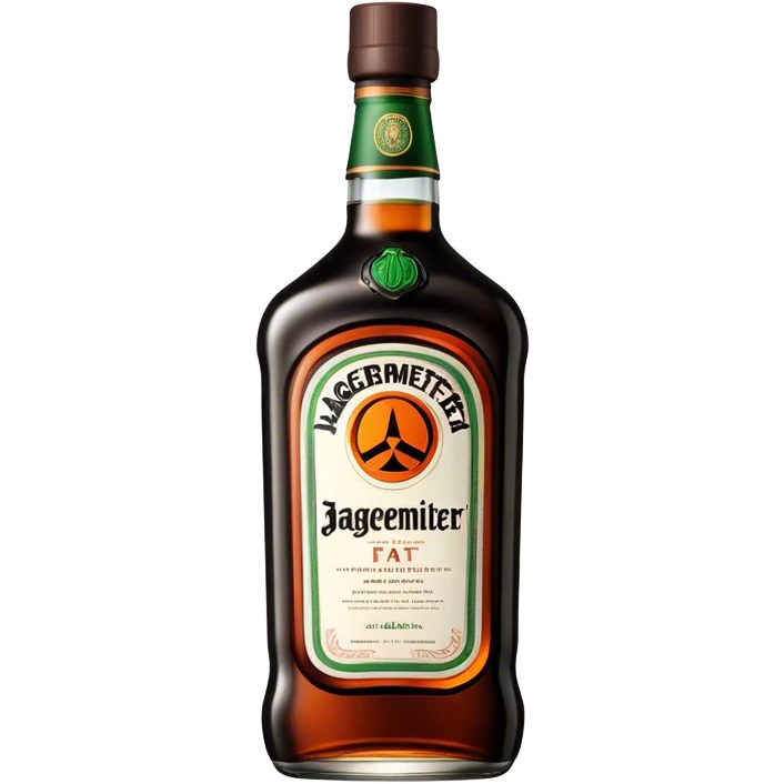 Jagermeister fat bottle emoji