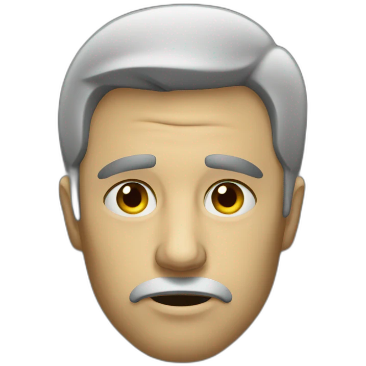 man sad emoji