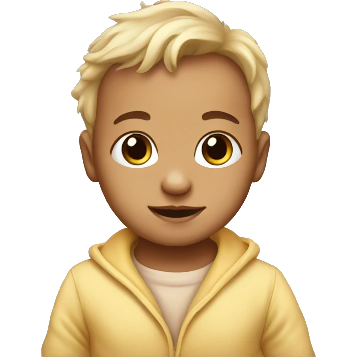 Genius newborn baby  emoji