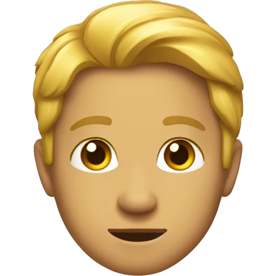 Golden say emoji
