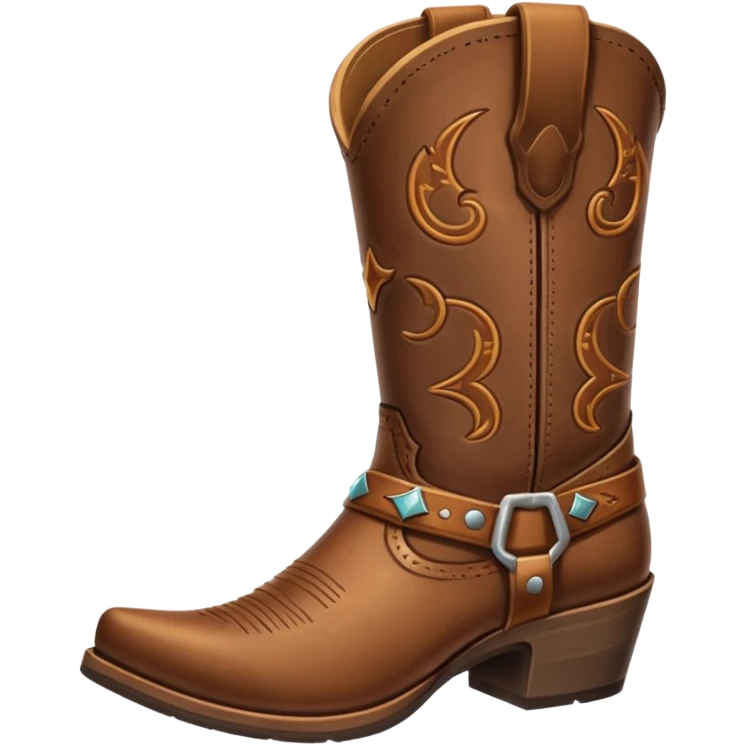 Cowboy boot’s emoji  emoji