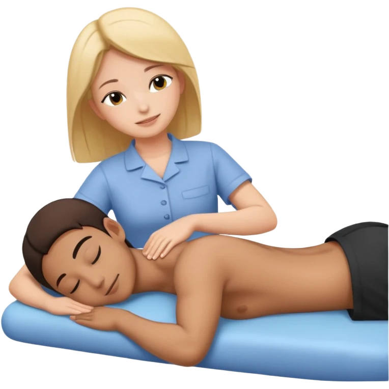 Back massage body emoji