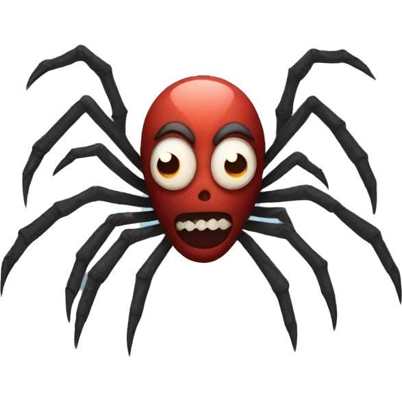 Scary spider  emoji