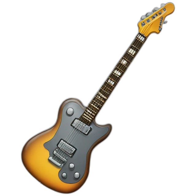 Electric guitar emoji