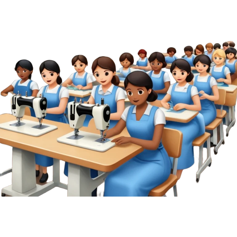 фабрика производства одежды  emoji