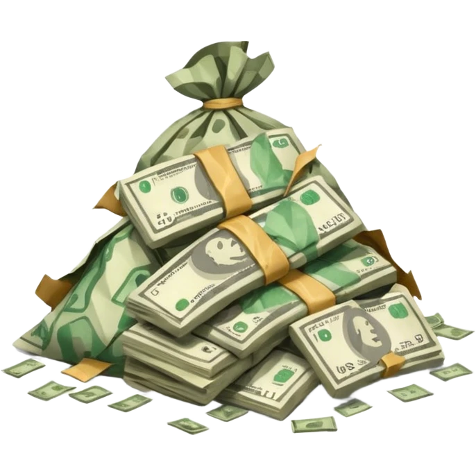 Tired money emoji
