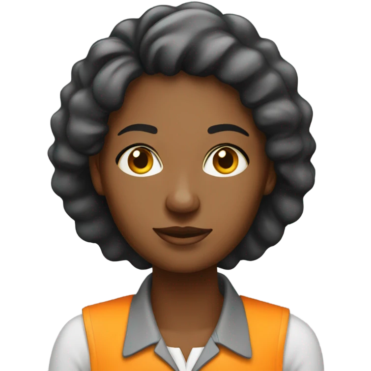 Hard worker south african lady emoji