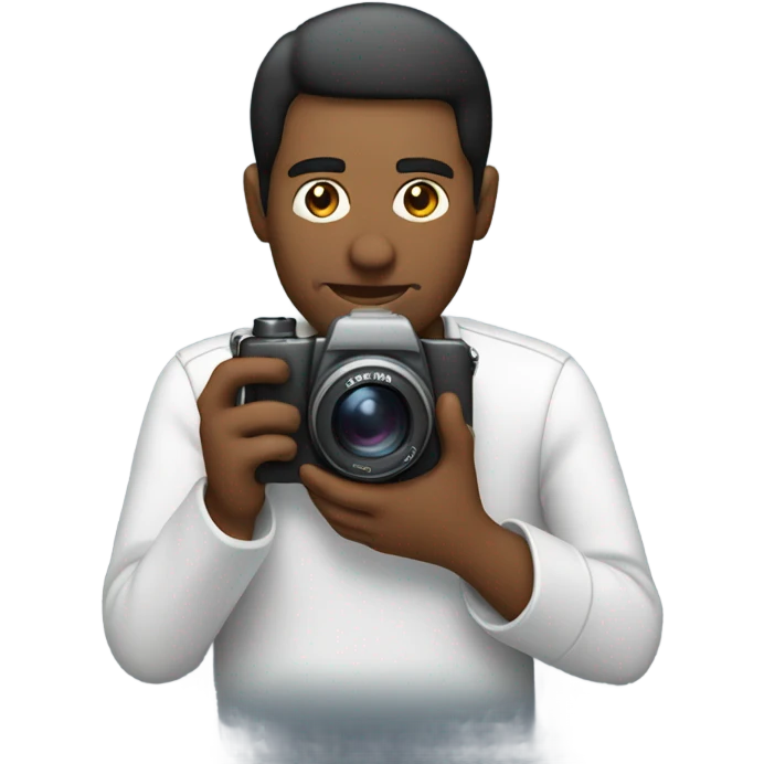 Man with camera emoji