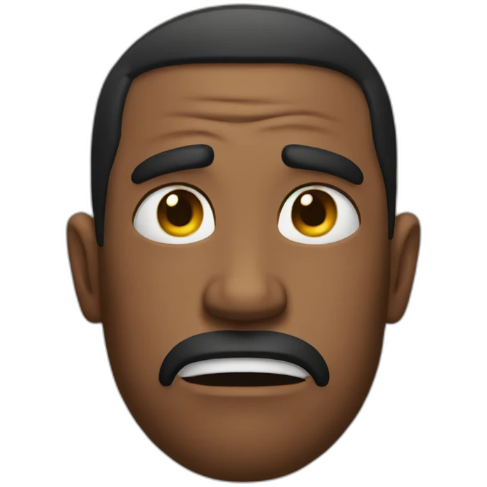 Discontent emoji emoji