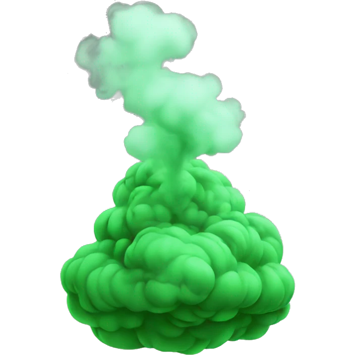 green smoke emoji