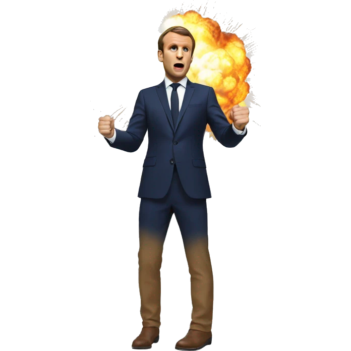 macron explosion emoji