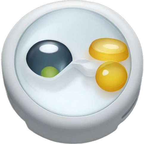 prescription contact lens case emoji