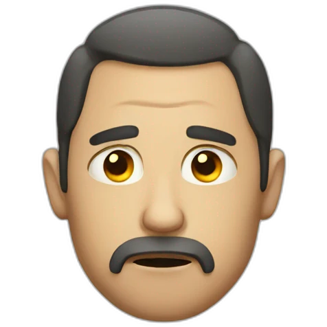 sad guy emoji