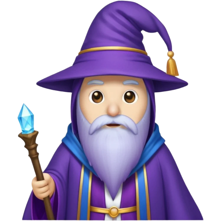 Penguin Wizard emoji
