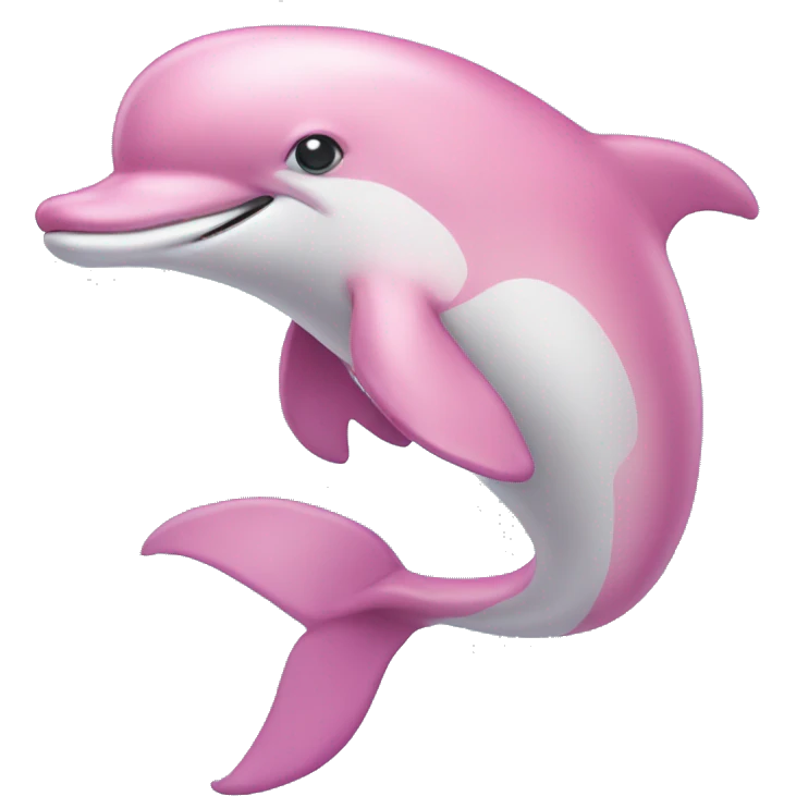 Pink dolphin  emoji