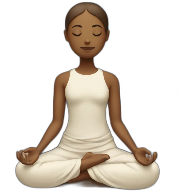 meditation emoji
