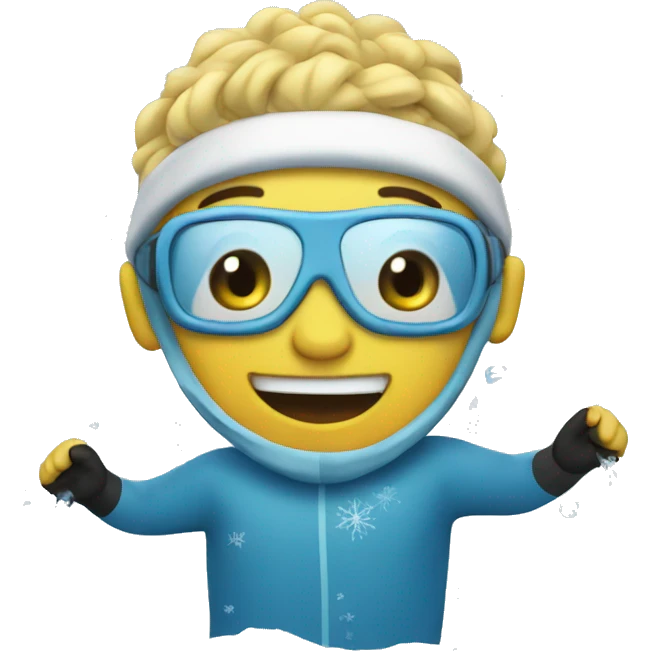 ice swimming emoji