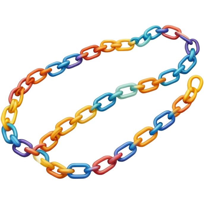 a polymer chain emoji
