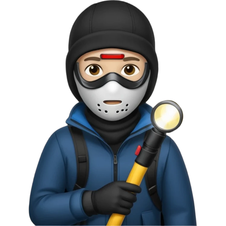 Burglar emoji