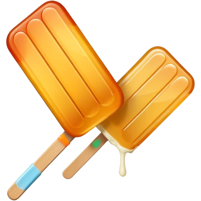 maple taffy on a popsicle stick emoji