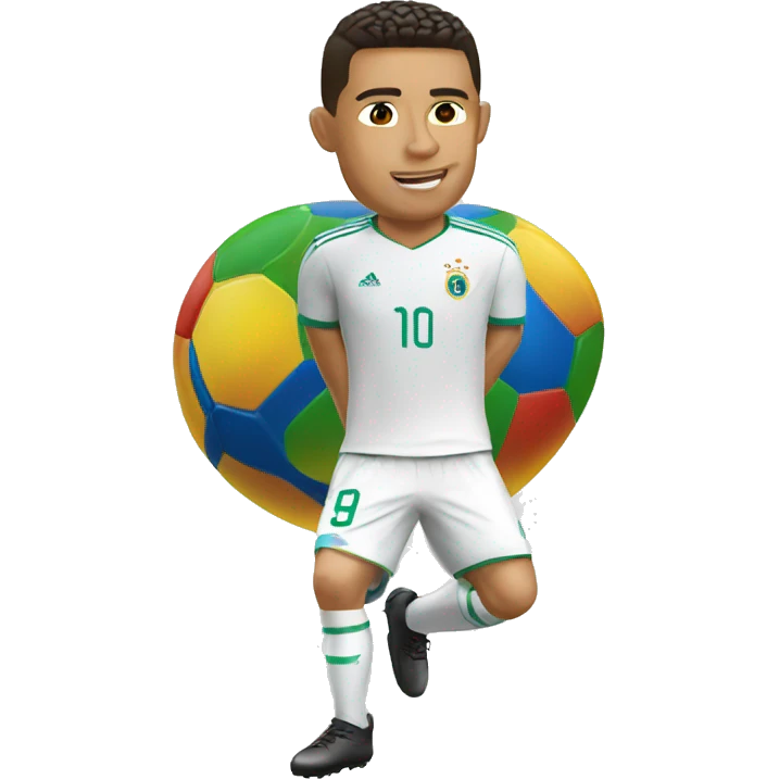 Ronaldo dreaming of world cup emoji