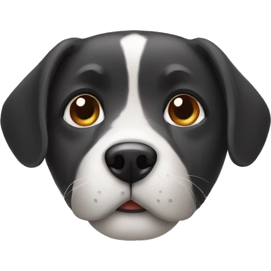 dog lying emoji