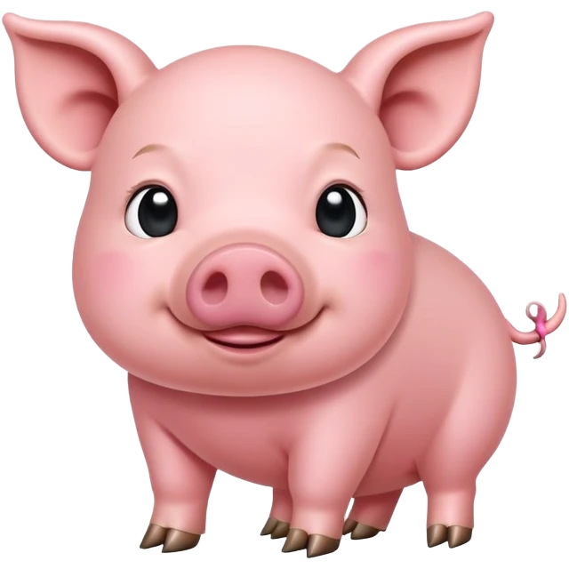 Hawaiian pig emoji