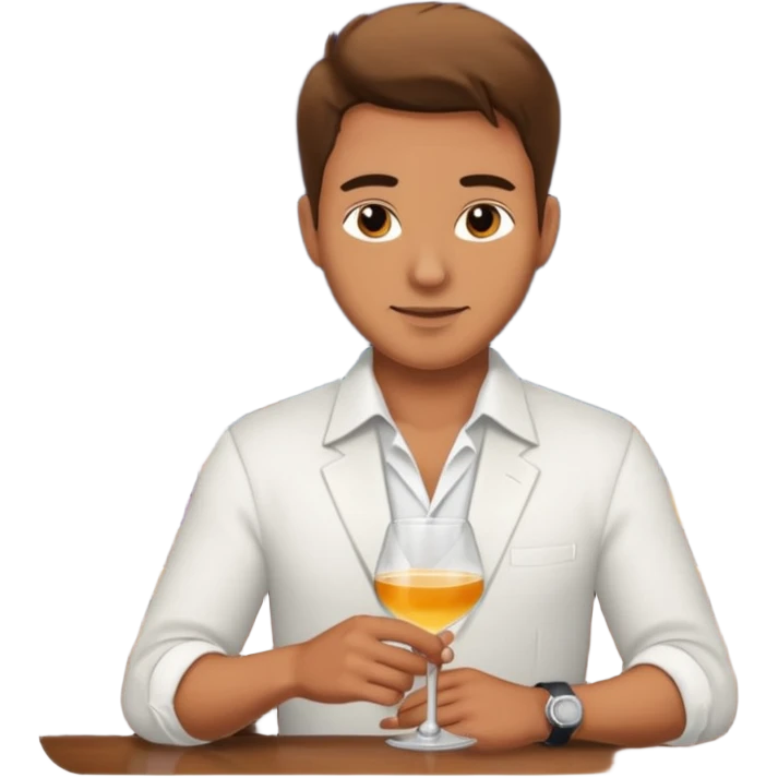 nightclub bartender emoji