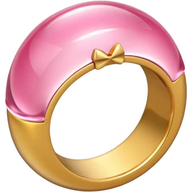 anel japones rosa emoji