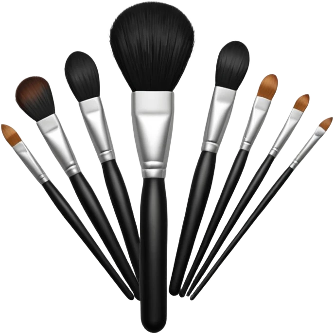 Makeup brushes Black  emoji