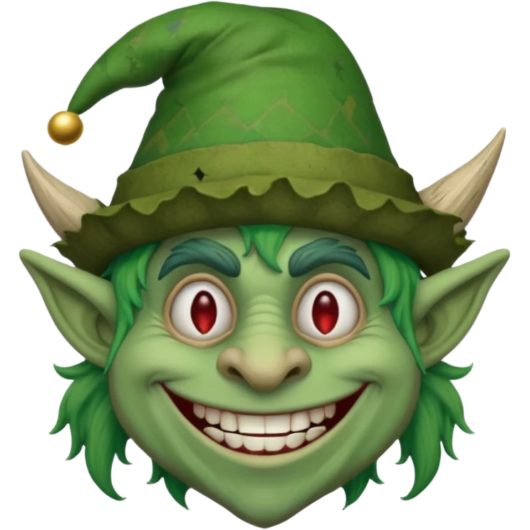 troll jester emoji