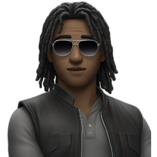 cool kid with shades emoji