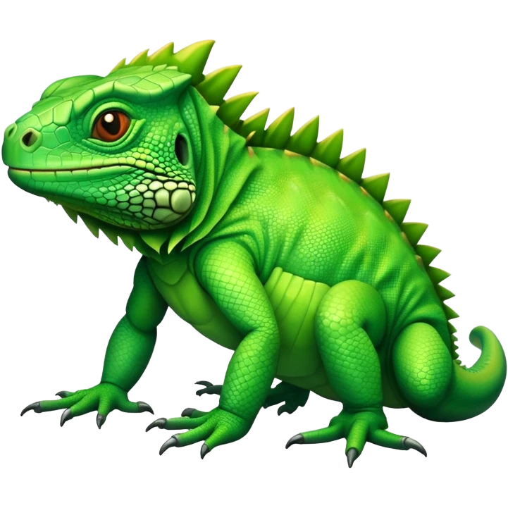 атомная игуана emoji