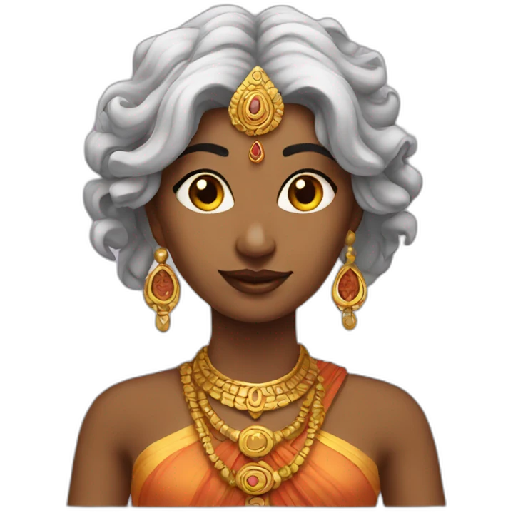 indian goddess emoji