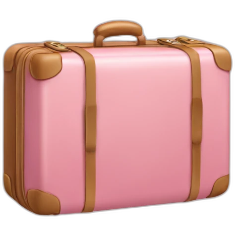 Valise rose emoji