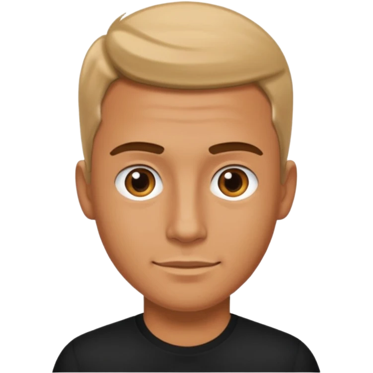 🖤🧍‍♂️ emoji