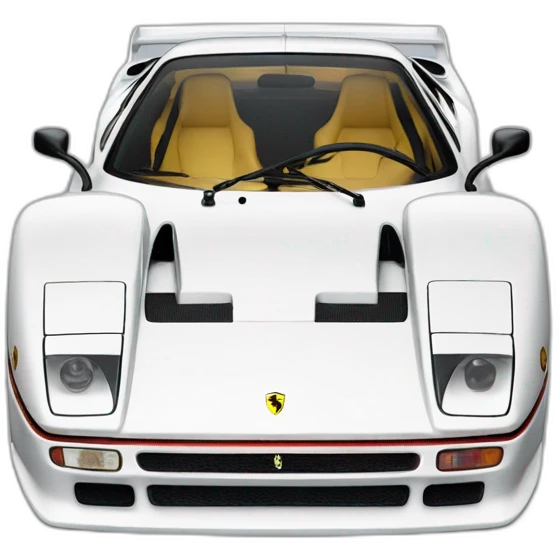 Ferrari f40 emoji