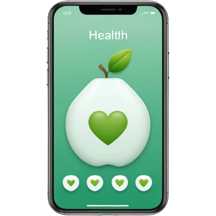 Health application emoji