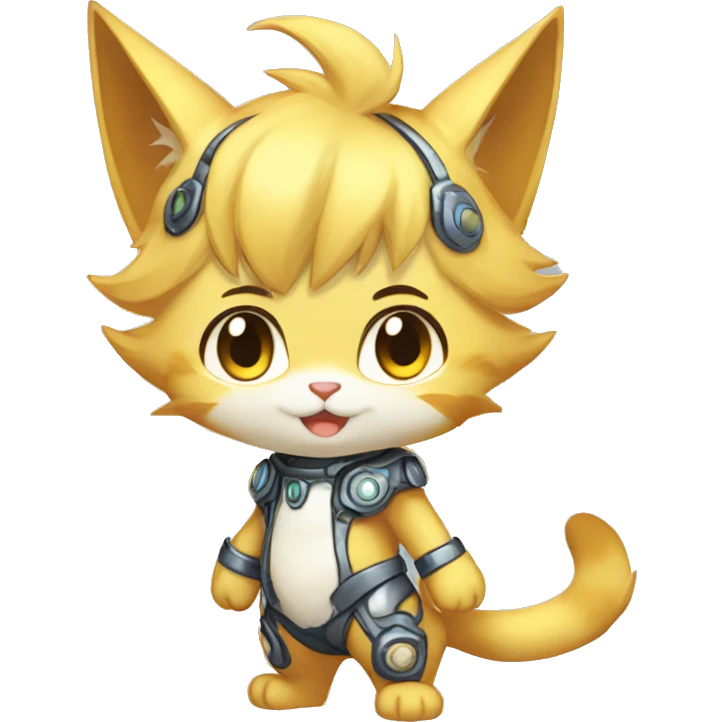 Catboy-Chibi-Sona-Shiny-Fakémon full body emoji