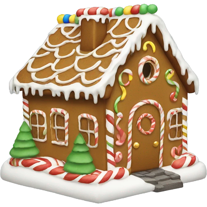 Gingerbread house  emoji
