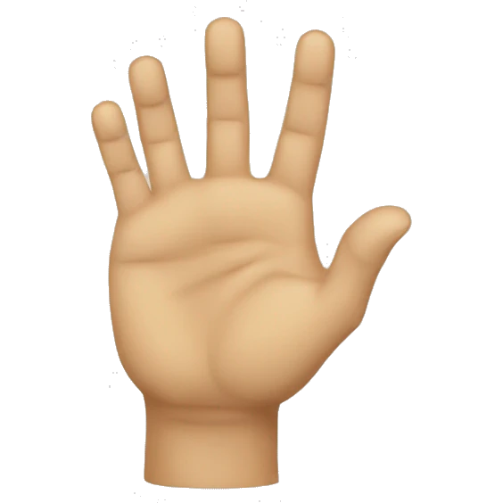 Hakari domain expansion hand sign emoji