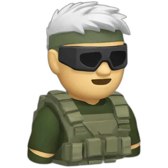 raider metal gear emoji