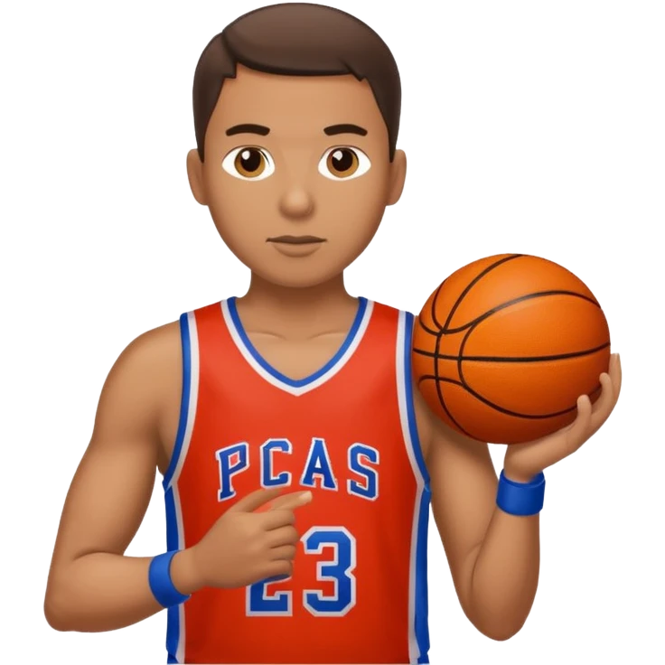 Basketball trainer emoji