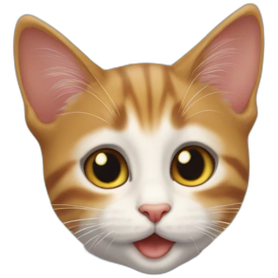 petit chat d'amour emoji