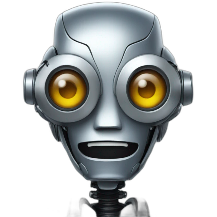 zany robot emoji
