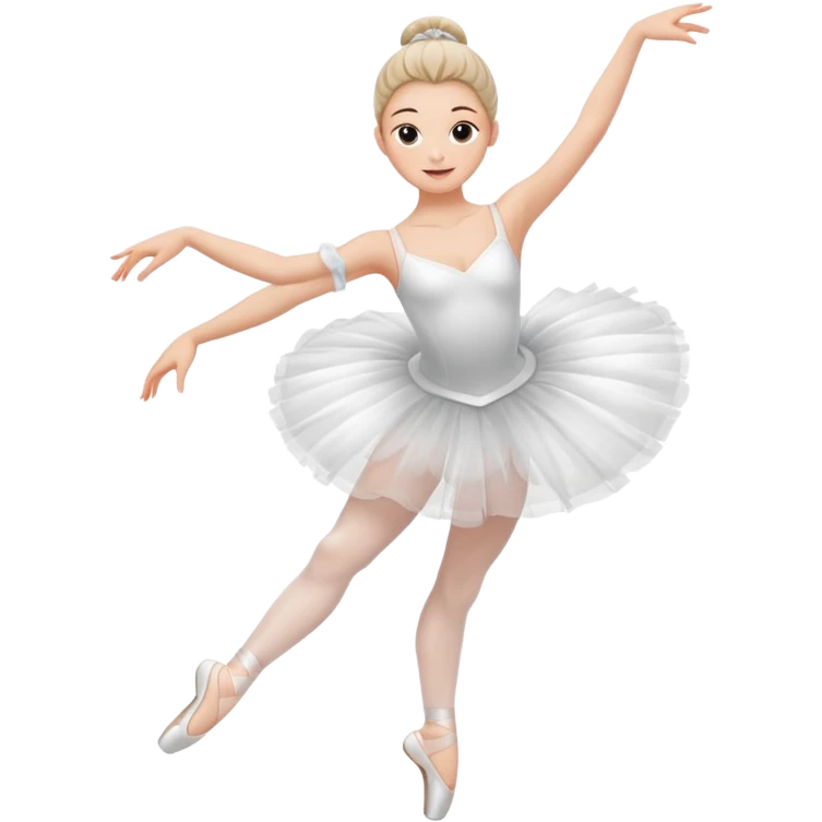 ballerina mid-spin emoji