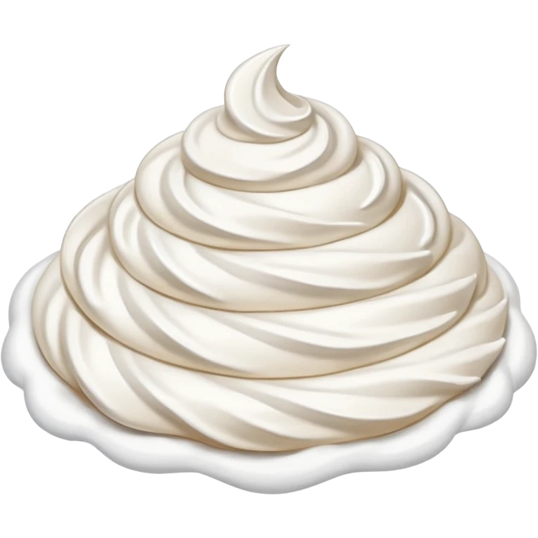whip cream emoji