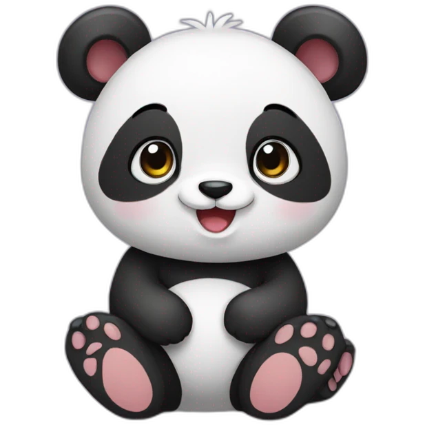 cute panda emoji