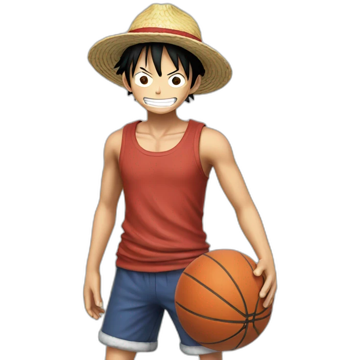 luffy avec nike emoji