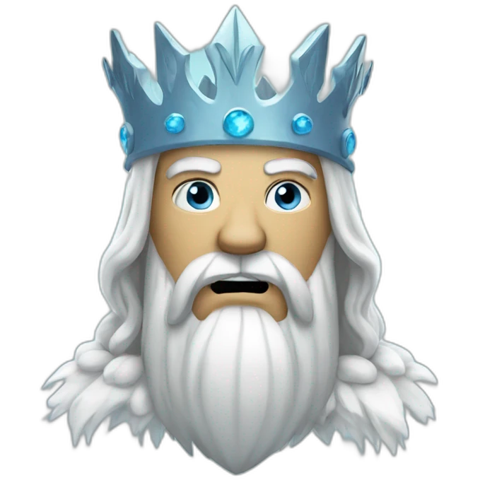 Ice king emoji